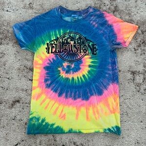 Yellowstone tie dye shirt